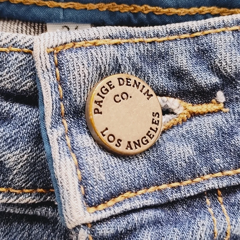 Paige Jimmy Jimmy Shorts Women's Blue Denim Shorts